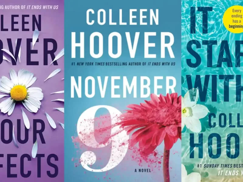 Colleen Hoover’s best books (Romance, Fantasy, Fiction)