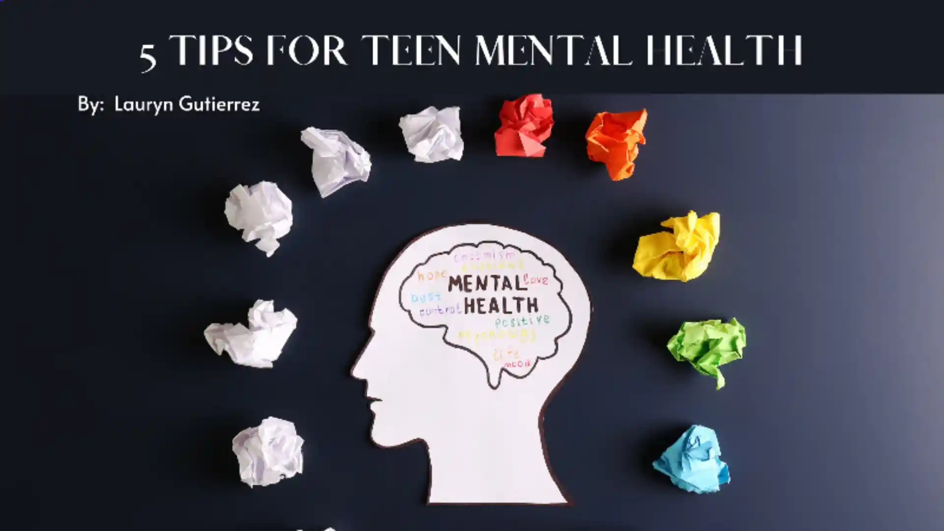 Tips for better mental health
