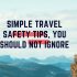 Traveling Safety Tips