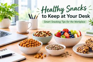Healthy Snacks to Keep at Your Desk for a Busy Workday